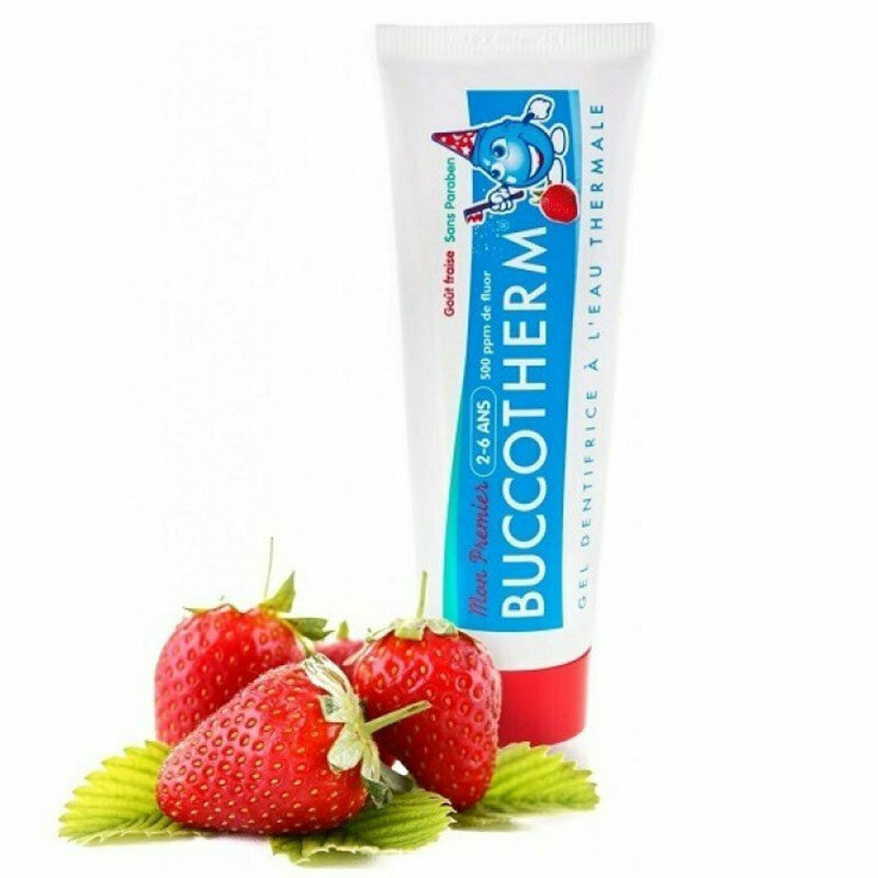 Buccotherm Organic Kids Toothpaste Age 2-6 Strawberry Flavor 50ml