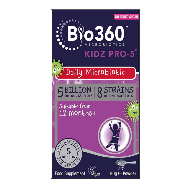 Natures Aid Bio360 Kidz Pro5 5 Billion Bacteria 90g