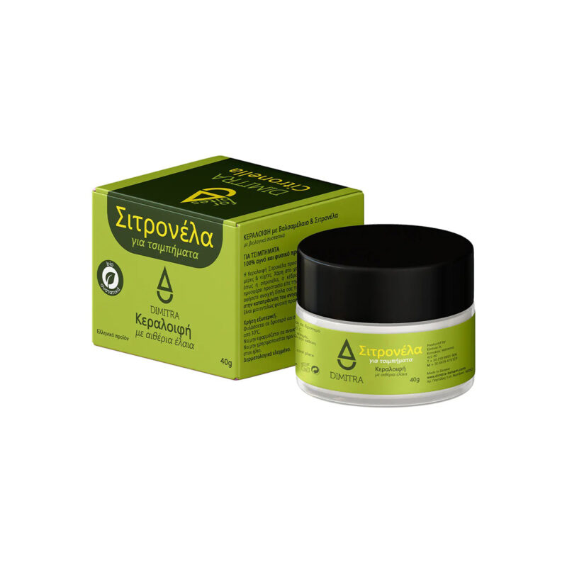 Κεραλοιφή με Βαλσαμέλαιο και Σιτρονέλα για τσιμπήματα Dimitra 40gr