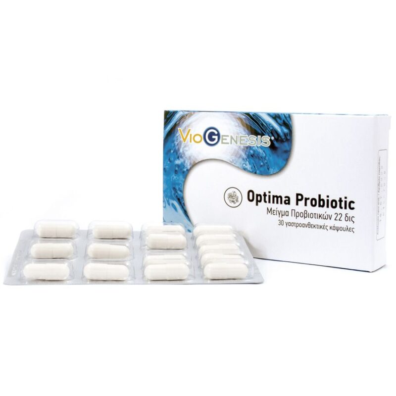 Viogenesis Optima Probiotics 30 κάψουλες