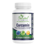 Natural Vitamins Curcumin 750mg με πιπέρι 30 Κάψουλες