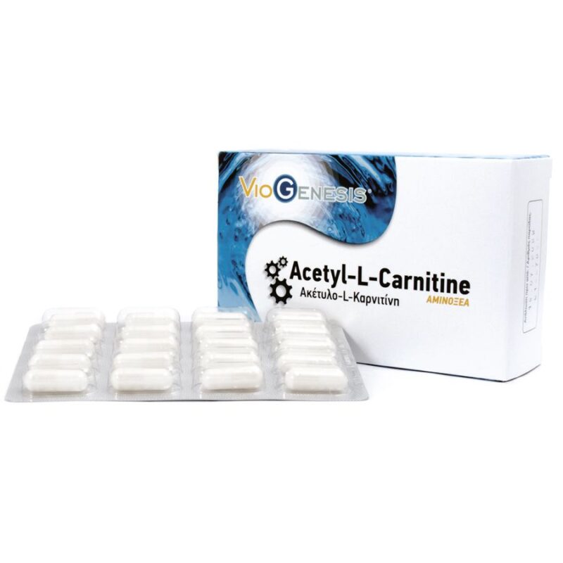 Viogenesis Acetyl L-Carnitine 350 mg 60 κάψουλες - Λήγει 15/7/21