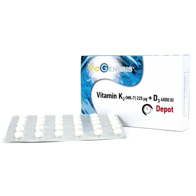 Vitamin K2 + D3 Depot - 60 Ταμπλέτες