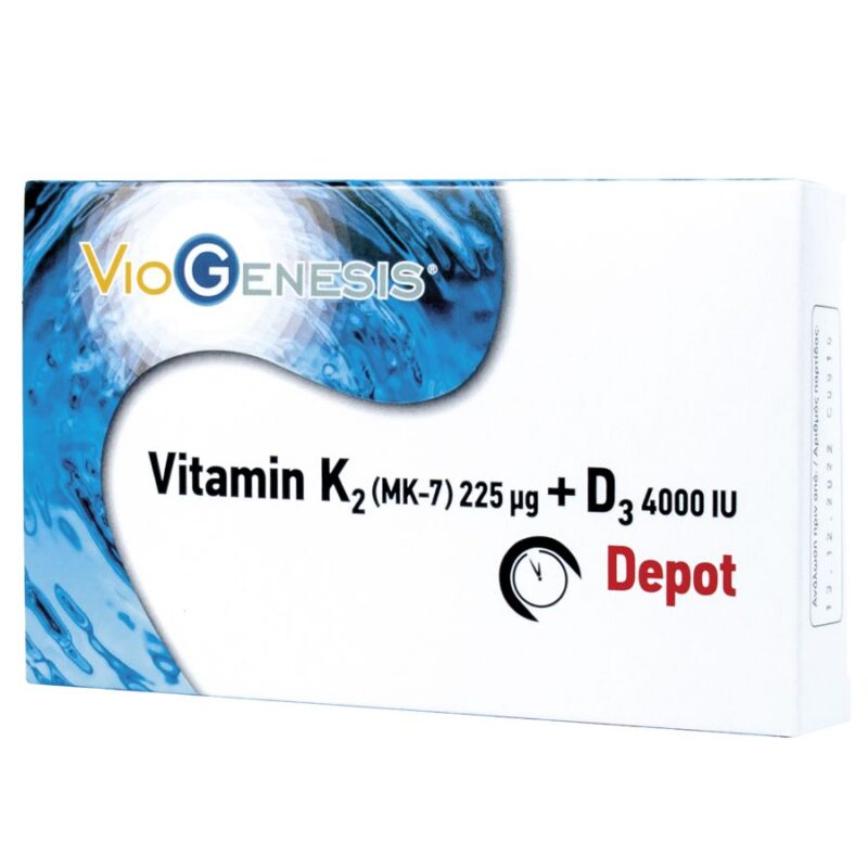 Vitamin K2 + D3 Depot - 60 Ταμπλέτες