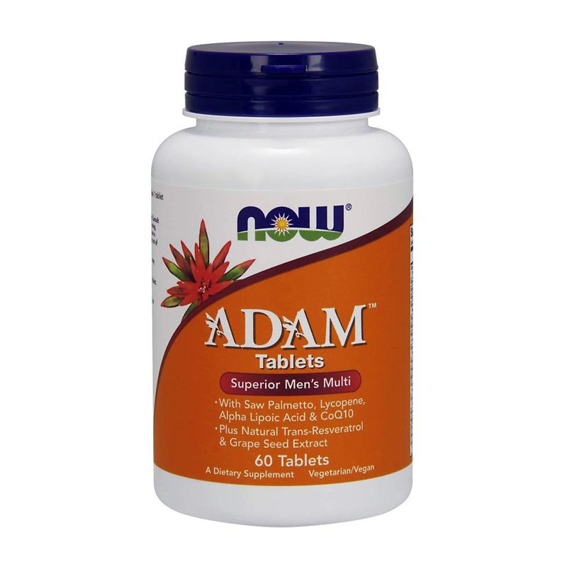 Adam Multi Vitamin for Men 60 ταμπλέτες - Now / Πολ?βιταμίνη