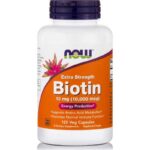 Now Foods Biotin 10mg Extra Strenght 120 φυτικές κάψουλες