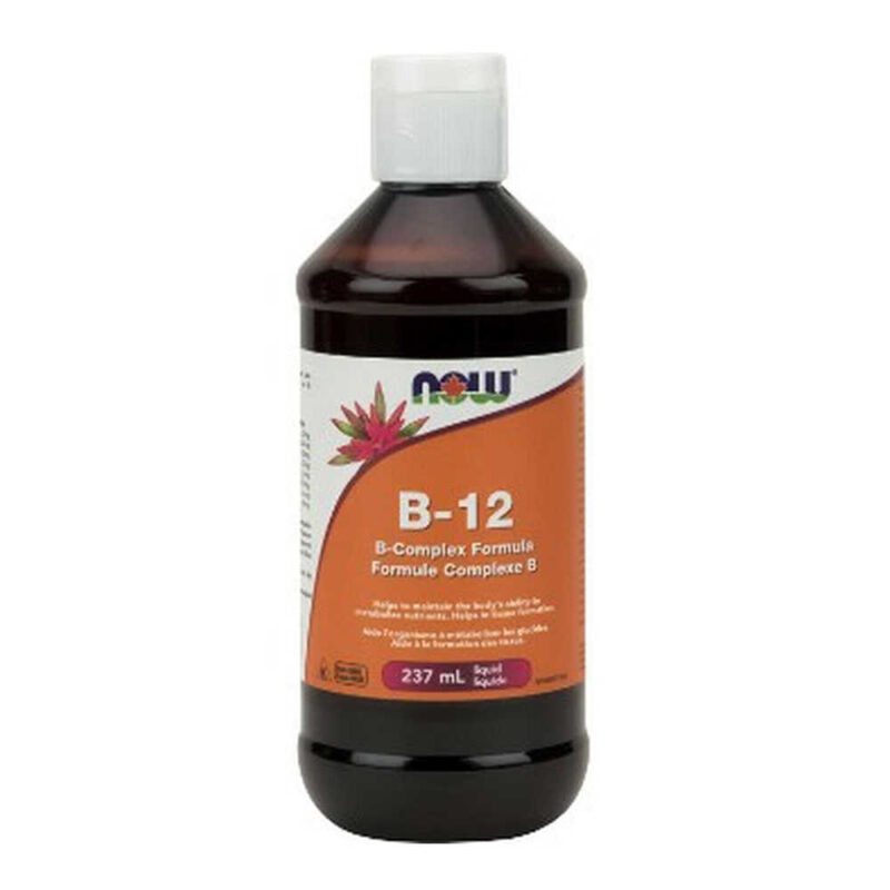 Now Vitamin B-12 Liquid Complex Vegeterian 237ml