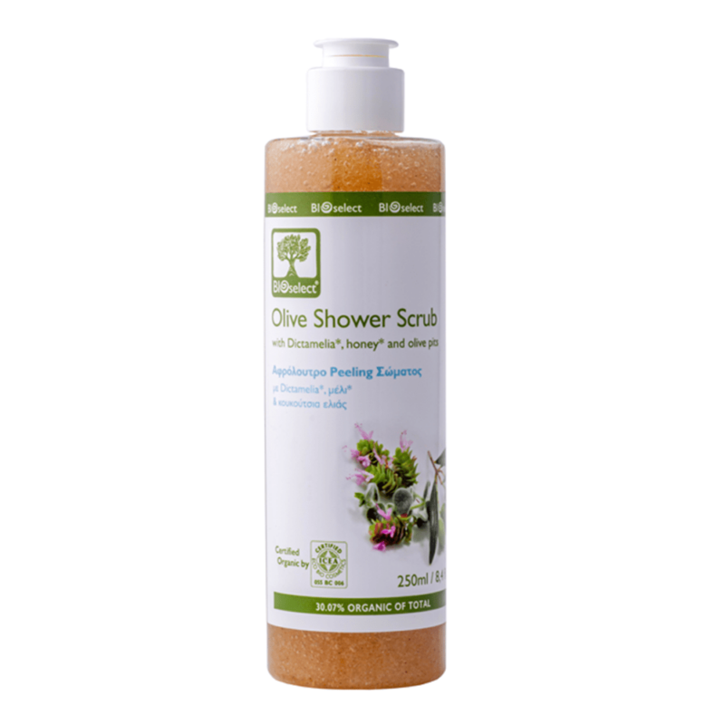 Bioselect Olive Shower Scrub 250ml