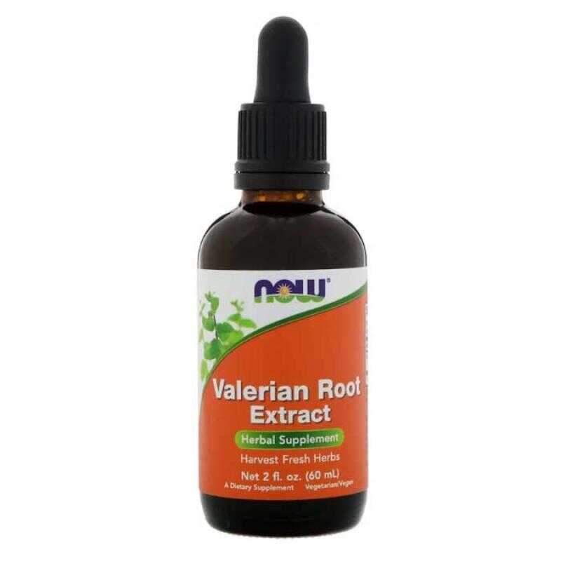 Valerian Root Extract 60ml - Now Foods