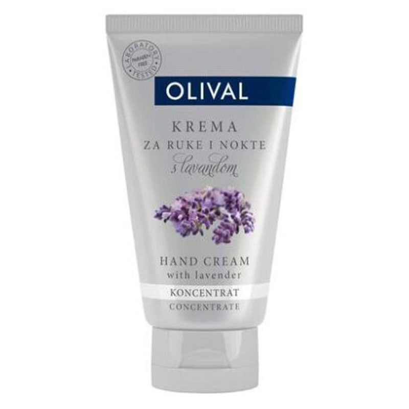 Natural Hand Concentrate with Lavender Φυσική Κρέμα για Ταλαιπωρημένα Χέρια με Λεβάντα Olival 50ml