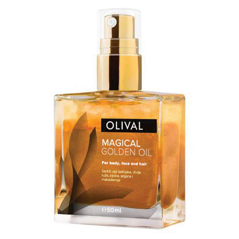 Vegan Natural Magical Golden Oil for Body, Hair and Face – Φυσικό Λάδι για τα Μαλλιά, το Πρόσωπο και το Σώμα-Olival 50ml