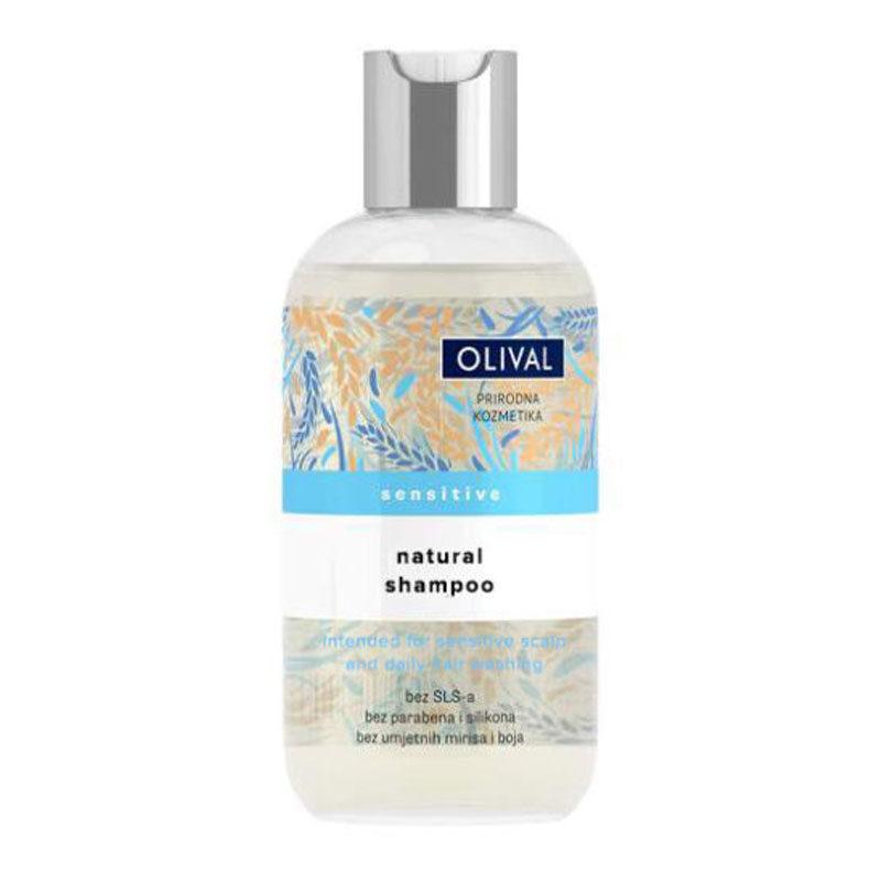 Natural Sensitive Shampoo Φυσικό Απαλό Σαμπουάν Olival 250ml