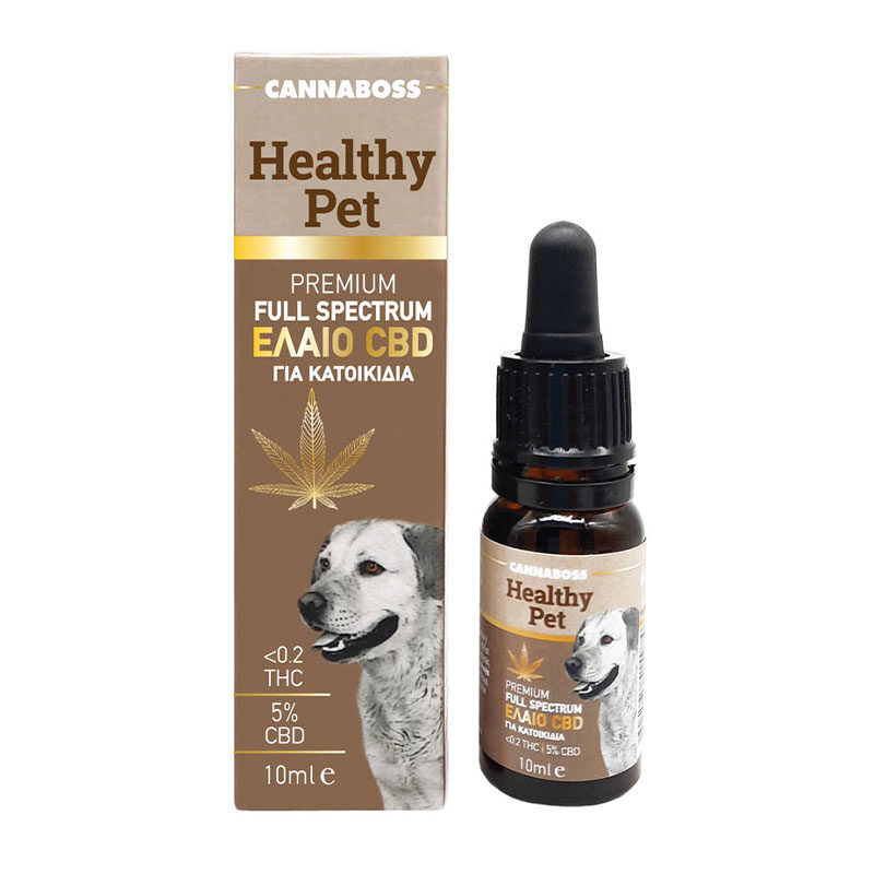 Healthy Pet- Έλαιο CBD 5% - Cannaboss