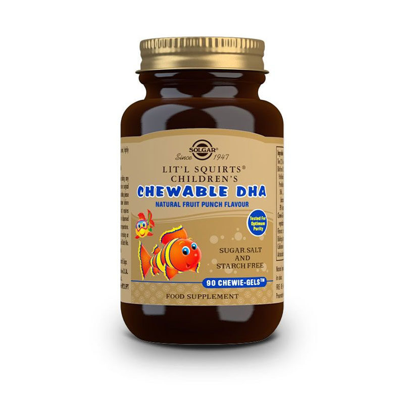 Children's Chewable DHA Solgar 90 Softgels