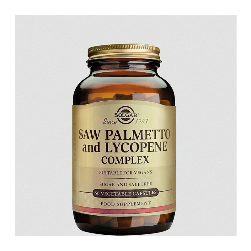 Solgar saw palmetto and lycopene complex 50 caps