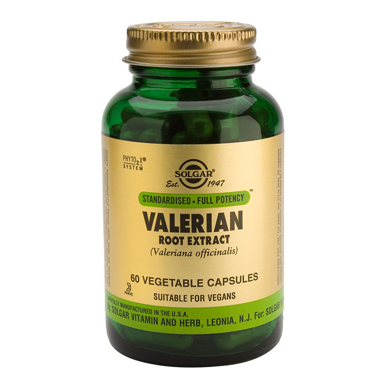 Valerian Root extract Solgar 60 softgels