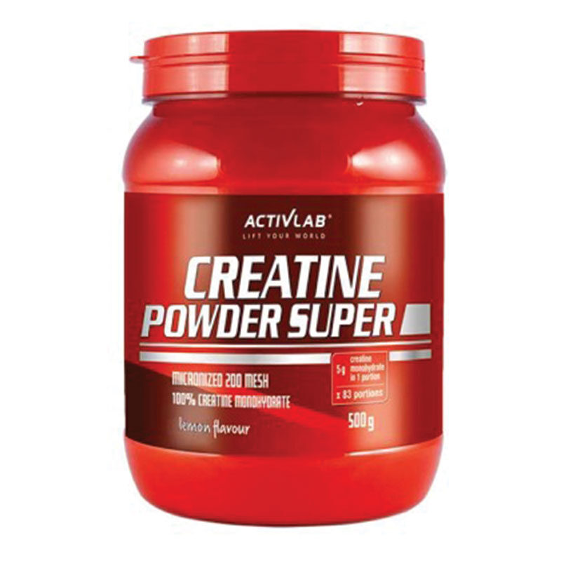 CREATINE POWDER LEMON 500G