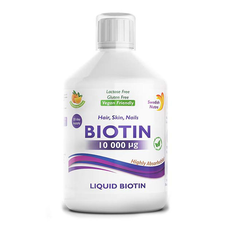 Swedish Nutra vitamin Biotin Vegan