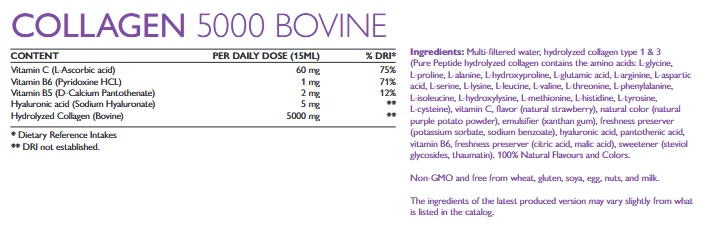 Swedish Nutra vitamin Collagen Pure Peptide Bovine