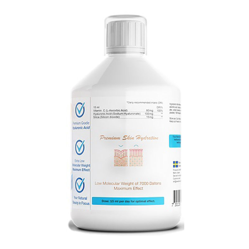 Swedish Nutra vitamin Hyaluronic Acid Vegan
