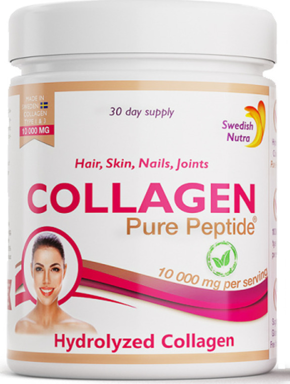 Swedish nutra Collagen Pure Peptide 10000mg 300gr