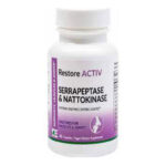 AM Health Restore Activ Serrapeptase & Nattokinase 40caps