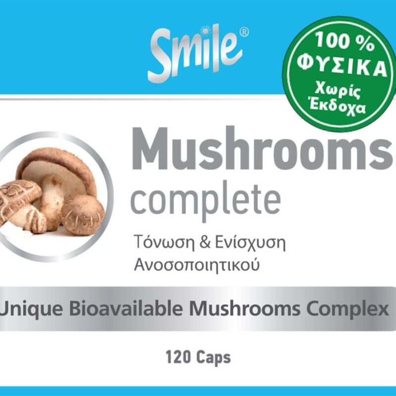 mashrooms Smile etiketa