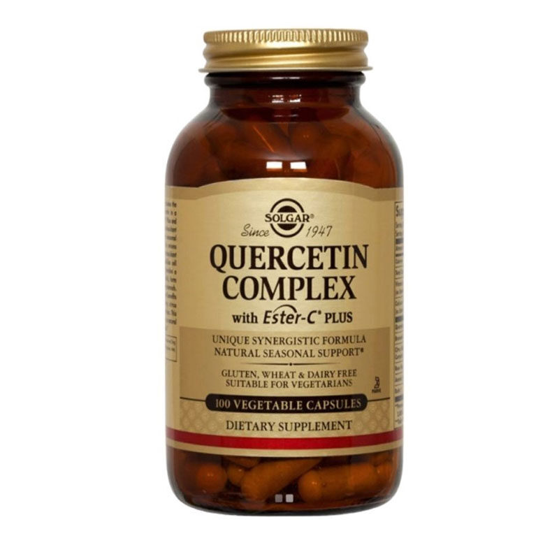 Solgar quercetin complex 100 fitikes kapsoules