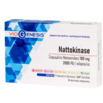 Vegan Nattokinase 100mg 2000FU Viogenesis 30 φυτικές κάψουλες