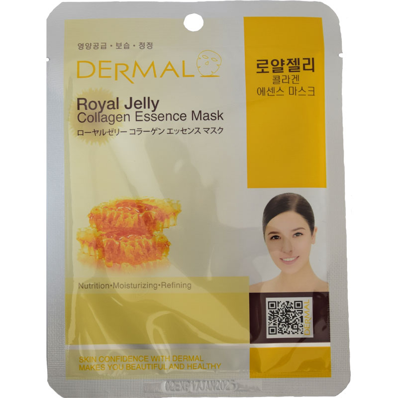 Royal Jelly Μάσκα Προσώπου Dermal 23g