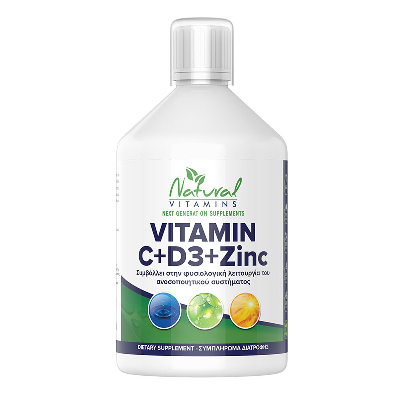 Vitamin C D3 Zinc Natural Vitamins