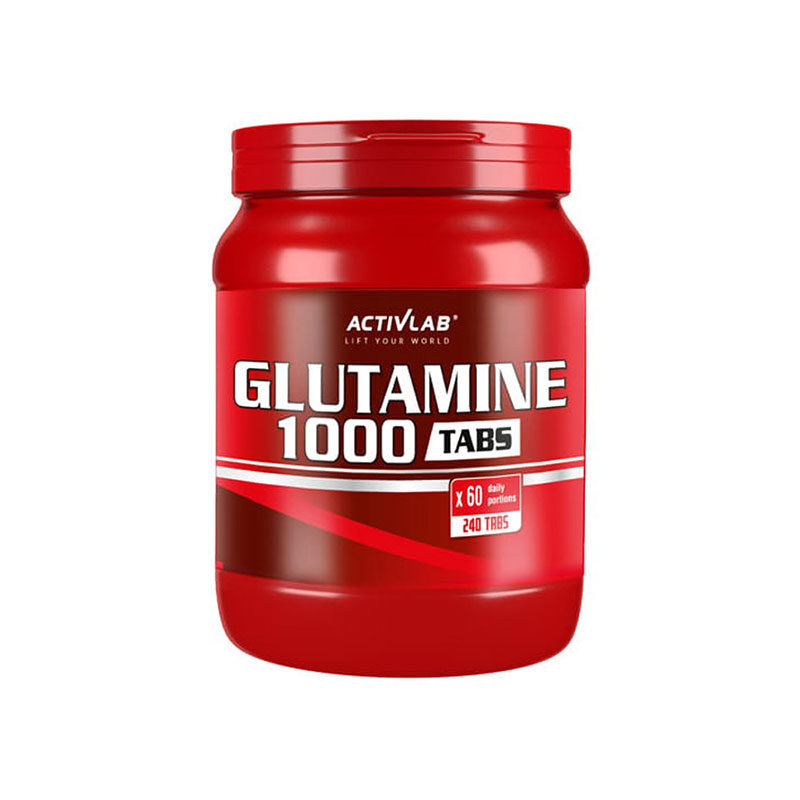 glutamine 1000mg activlab 240 tablets
