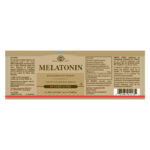 Vegan Melatonin 1,9mg Solgar 60 ταμπλέτες συστατικά