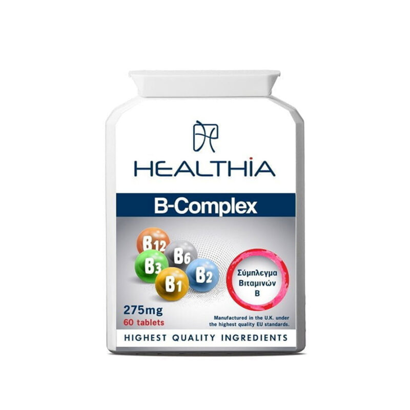 B-Complex 275mg Healthia 60 ταμπλέτες