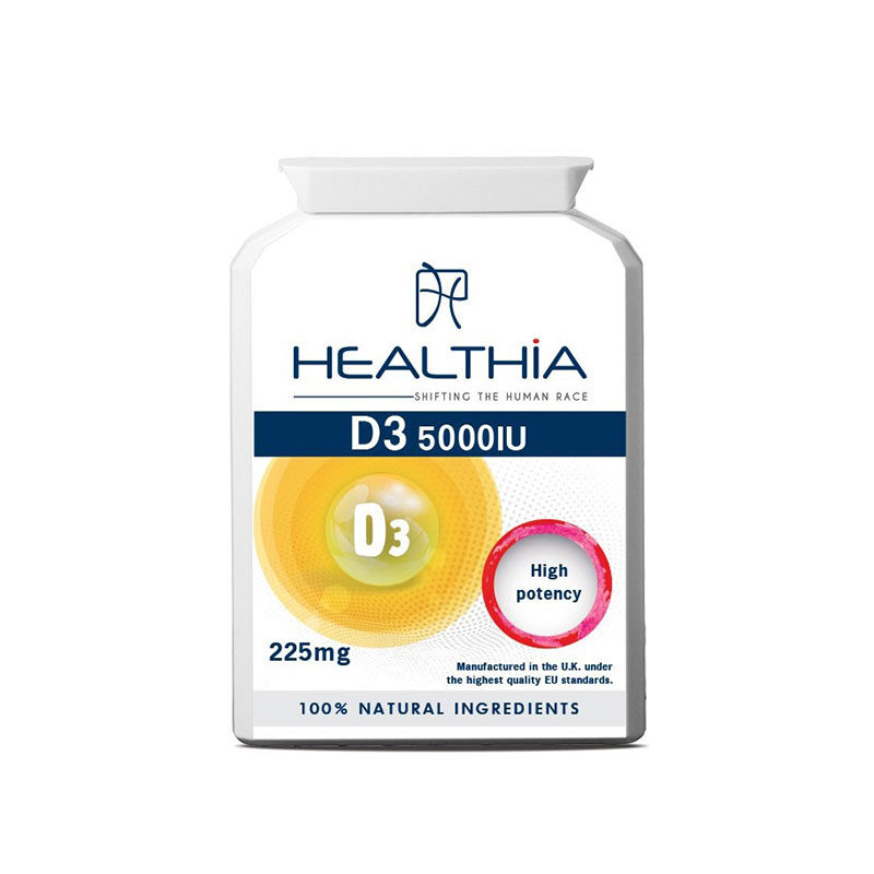 D3 5000IU healthia 100 tablets