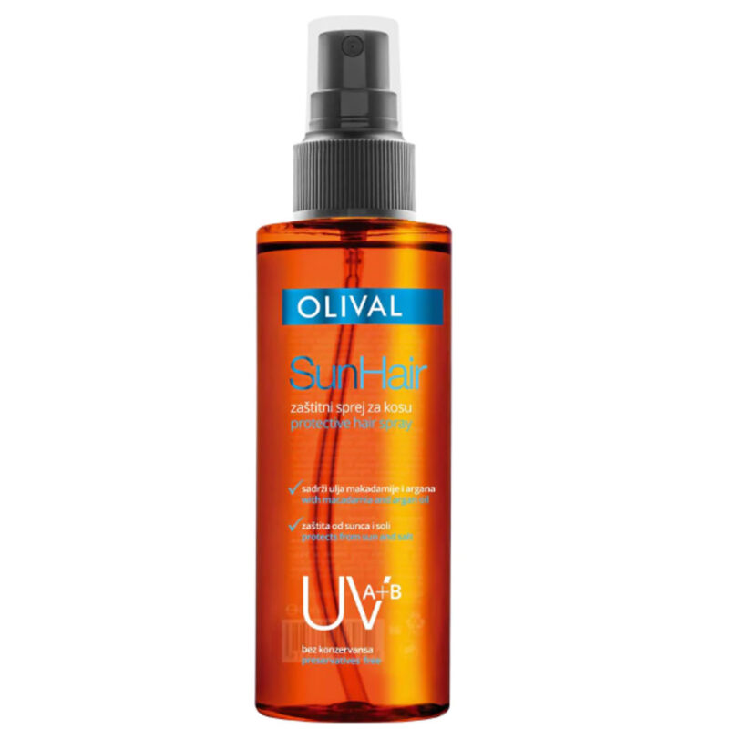 Natural Sun Hair Protective Spray 100ml Αντηλιακό Προστατευτικό Σπρέι Μαλλιών 100ml Olival