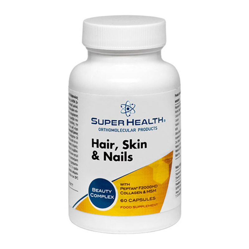 Hair Skin Nails Συμπλήρωμα 60 κάψουλες της Super Health