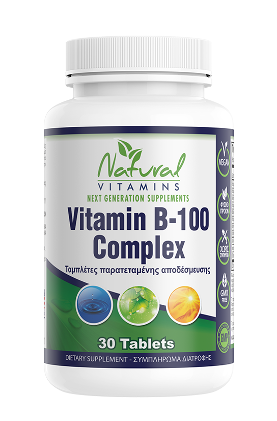 B Complex 100 Natural Vitamins
