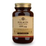 Vegan Folacin 400μg Φυλλικο οξύ Solgar 100 ταμπλέτες
