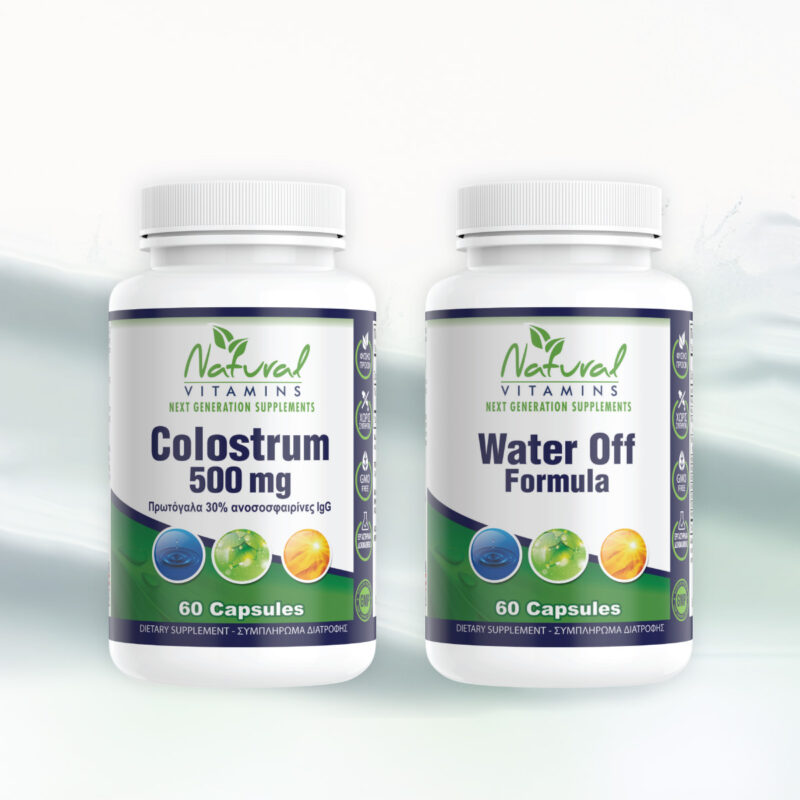 Colostrum 500 + Water-Off Natural Vitamins