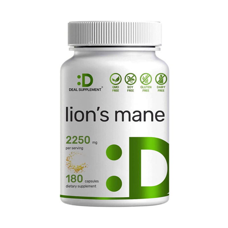 Lion's Mane (Συμπλήρωμα Μανιταριού) 7500mg Deal Supplement 240 Κάψουλες
