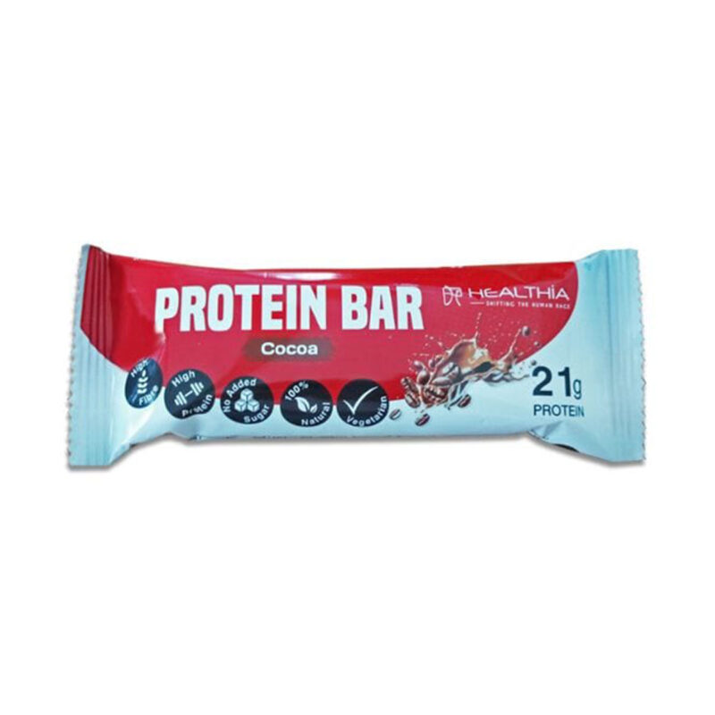 Protein Bar με κακάο Healthia 60 γρ