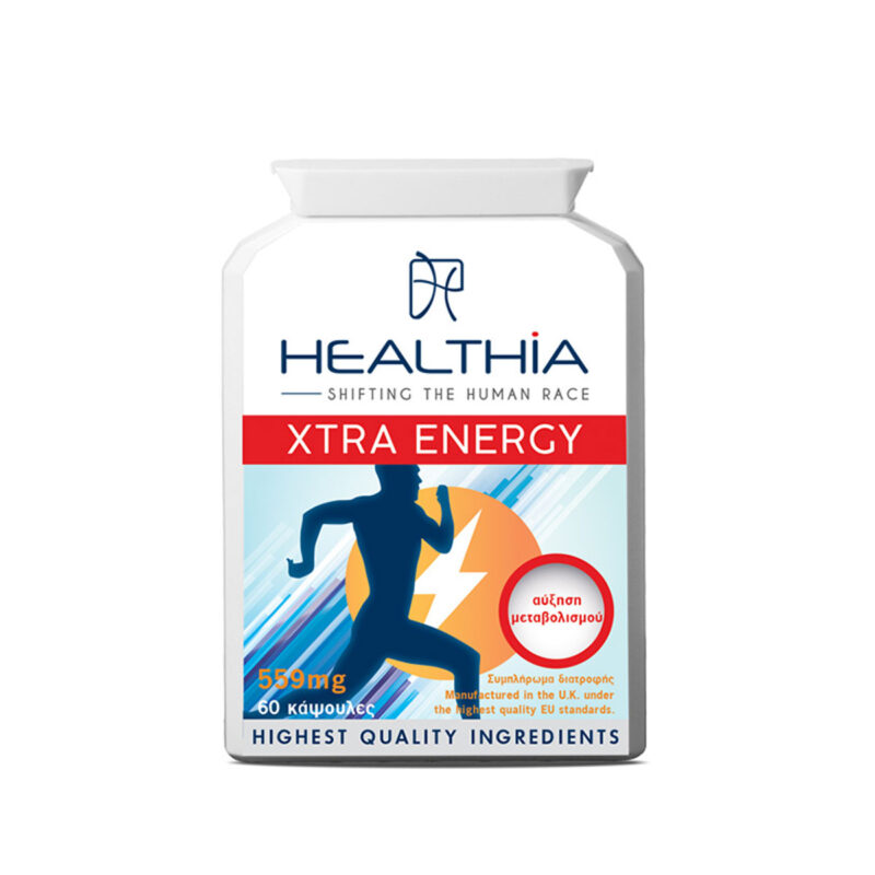 Xtra Energy 559mg Healthia 60 κάψουλες