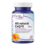 All Natural CoQ10 100 mg Full Health 120 κάψουλες