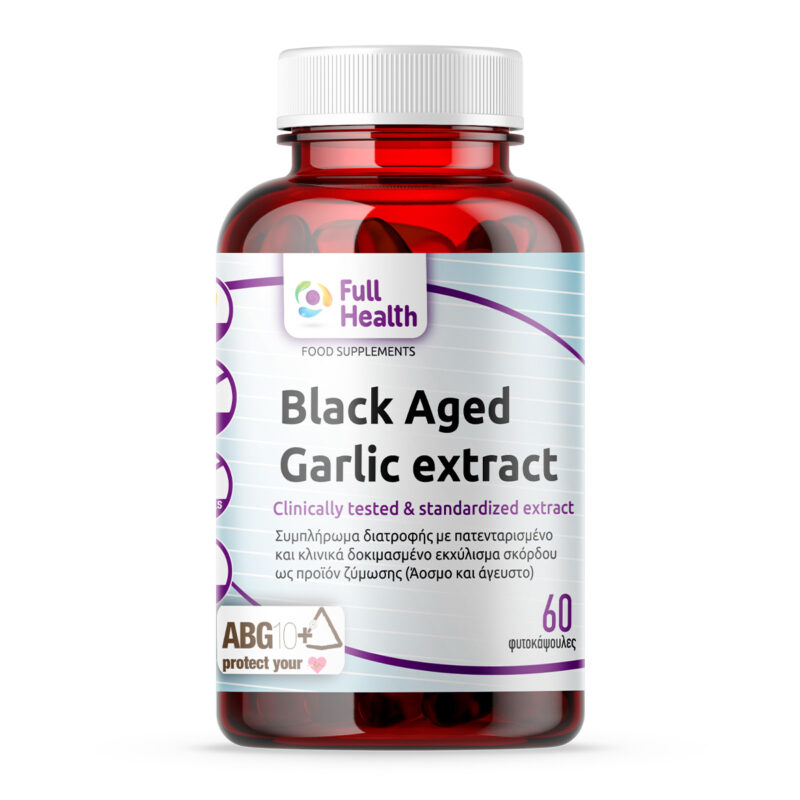 Black aged garlic extract Full Health 60 φυτικές κάψουλες