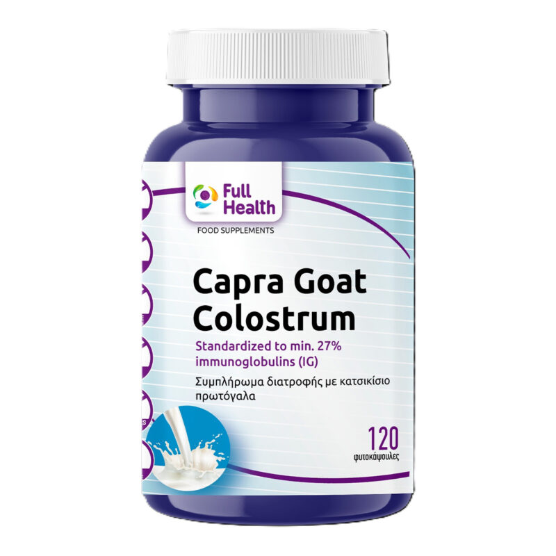 Capra-Goat-Colostrum-Full-Health-120-φυτικές-κάψουλες-1 Capra Goat Colostrum Full Health 120 φυτικές κάψουλες