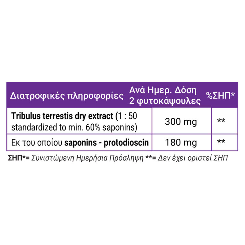 Full health Bulgarian Tribulus table