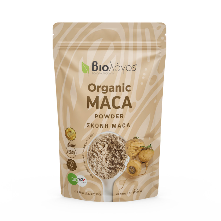 Vegan Βιολογικό Maca σε σκόνη Βιολόγος 150γρ