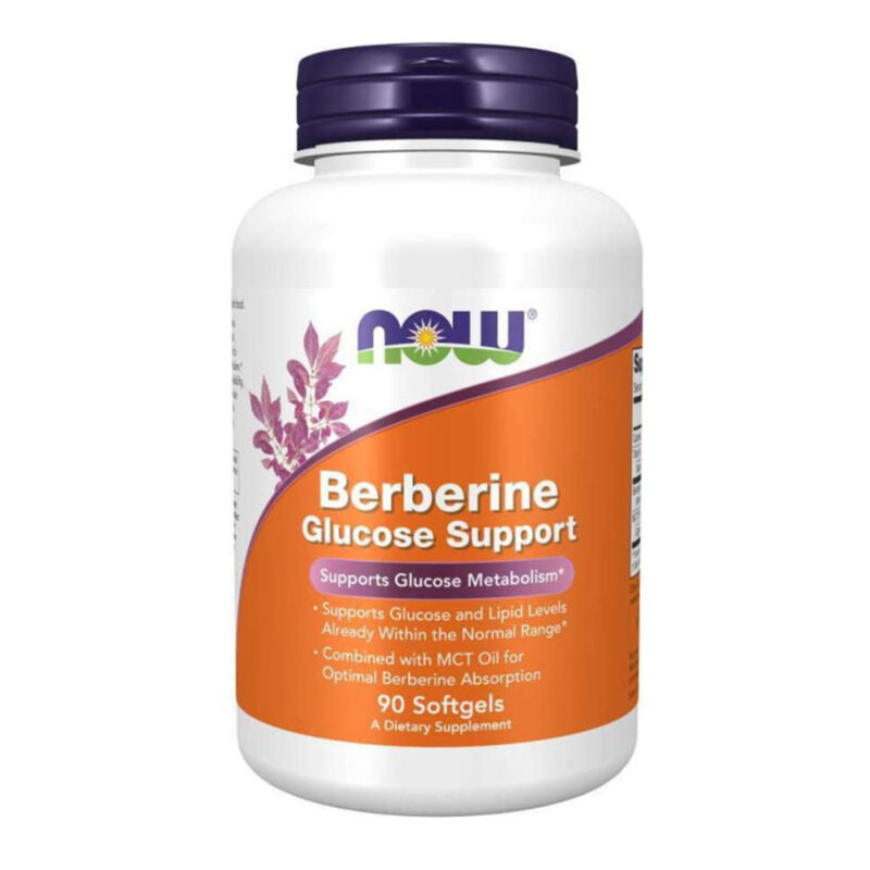 Berberine Glucose Support Now Foods 90 Κάψουλες