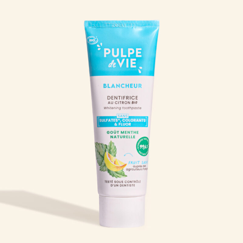 ΟΔΟΝΤΟΚΡΕΜΑ ΓΙΑ ΛΕΥΚΑ ΔΟΝΤΙΑ ΧΩΡΙΣ ΦΘΟΡΙΟ Pulpe de Vie